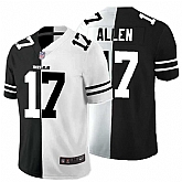 Nike Bills 17 Josh Allen Black And White Split Vapor Untouchable Limited Jersey Dyin,baseball caps,new era cap wholesale,wholesale hats